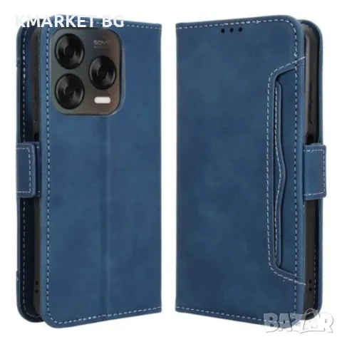 ZTE Blade V70 Vita / V70 Design Multiple Card Slots /Magnetic Wallet Калъф и Протектор, снимка 1 - Калъфи, кейсове - 49584930