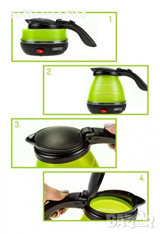 Кана за пътуване – сгъваема 0,5 л. CR 1265, снимка 10 - Кани - 33179389