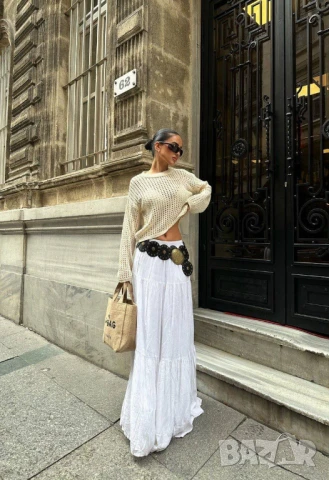 Изчистена дамска блуза , снимка 2 - Блузи с дълъг ръкав и пуловери - 50452345