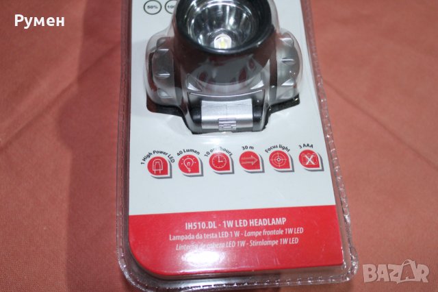 Лед фенерче за глава - челник, снимка 7 - Къмпинг осветление - 40211409