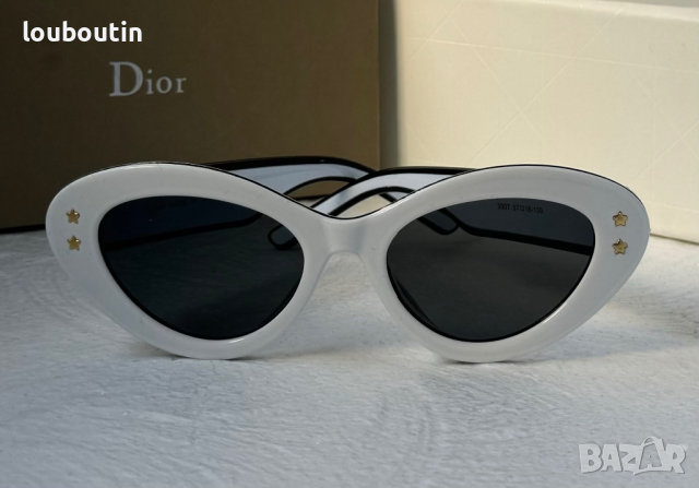 Dior 2023 дамски слънчеви очила котка, снимка 6 - Слънчеви и диоптрични очила - 44865886