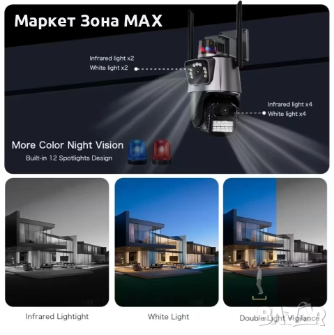 Спокойствие 24/7 – камерата, която следи дома ти с iCSee, снимка 6 - IP камери - 52866977