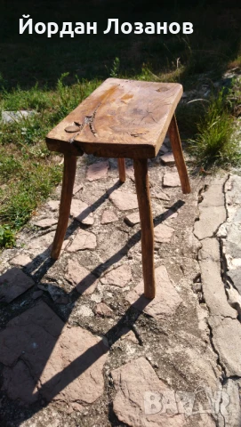 Дървено столче, снимка 2 - Столове - 51316566