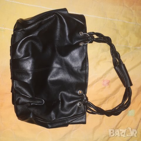 Голяма чанта естествена кожа 