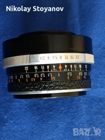 Обектив Tessar 2,8/50 mm. 120 лв., снимка 2 - Обективи и филтри - 49940435