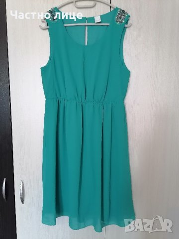 Л р/р Като нова официална дамска рокля, ГО 48см.