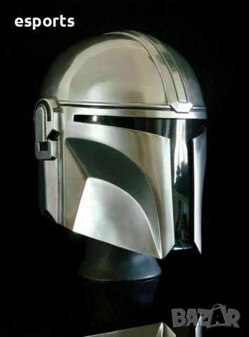 Шлем от Star Wars The Mandalorian междузвездни войни - adult size (възрастни) bounty hunter helmet, снимка 4 - Колекции - 40664704