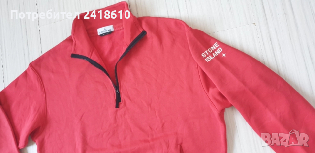 Stone Island Half Zip Sweatshirt  Mens Size 2XL  НОВО! ОРИГИНАЛ! Мъжкa Блуза - Суитшърт!, снимка 17 - Спортни дрехи, екипи - 52266692