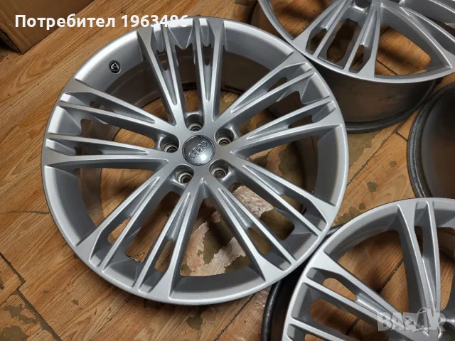 Audi 20" 5x112 оригинални джанти Ауди 20 цола, снимка 5 - Гуми и джанти - 49675697