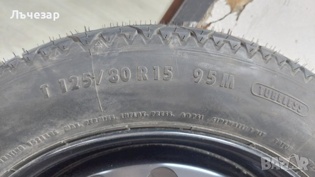 Патерица-Резервна гума за Алфа Ромео 156 и 147, снимка 7 - Гуми и джанти - 44049516