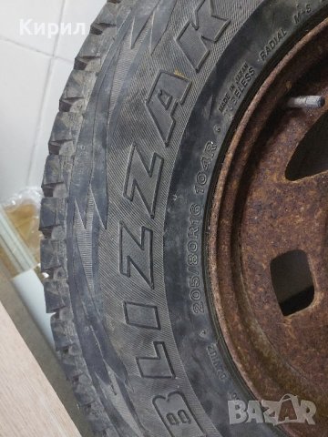 гуми 16" Blizzak , снимка 3 - Гуми и джанти - 43007943