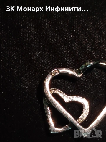 Сребърна висулка, снимка 3 - Колиета, медальони, синджири - 46381074