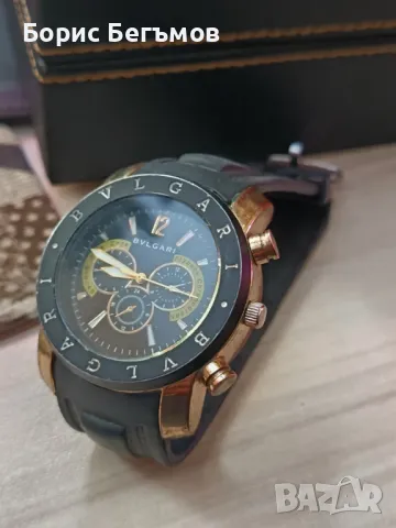 BVLGARI КВАРЦОВ  МОДЕЛ РЪЧЕН ЧАСОВНИК , снимка 3 - Други - 49903235