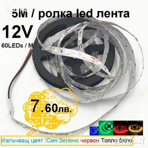 12V - Лед лампи , снимка 7 - Други - 40805837