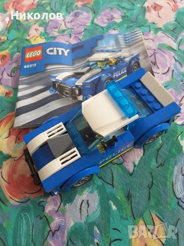 LEGO CITY  police car 60312, снимка 2 - Конструктори - 38366480