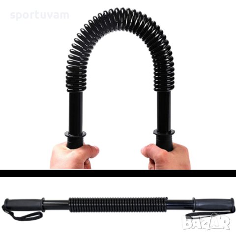 Пружинен лост за огъване с ръкохватки и усилие от 40 кг., снимка 1