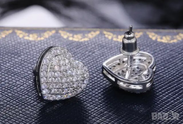 2 бр Дамски обеци , снимка 5 - Обеци - 43605859