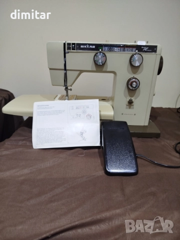 Метална шевна машина RICCAR , снимка 3 - Шевни машини - 52321377