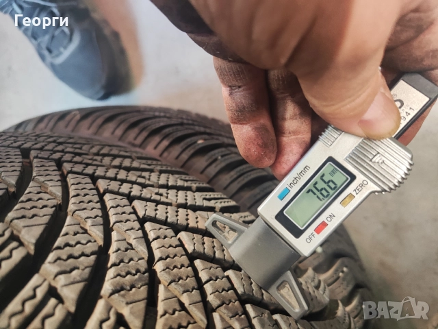 4бр.зимни гуми 195/55/16 Firestone, снимка 6 - Гуми и джанти - 52847491