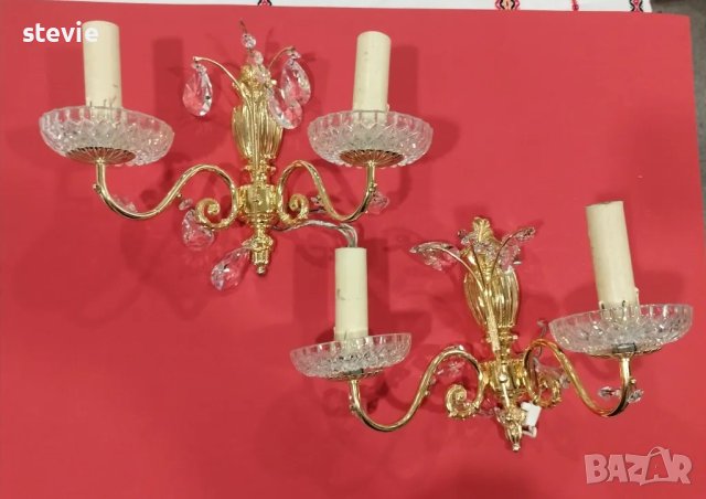 Луксозни  аплици за стена, снимка 5 - Лампи за стена - 48853397