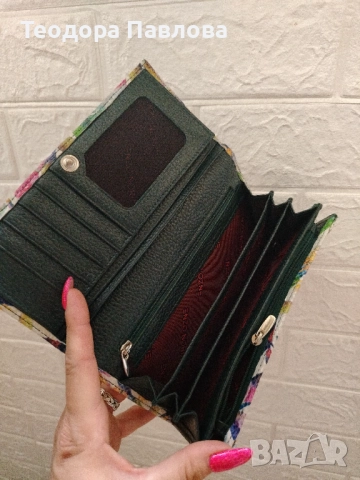 Дамско портмоне Enzo Nori , снимка 7 - Портфейли, портмонета - 51465359
