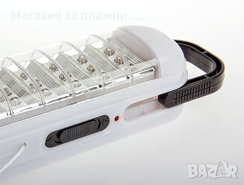 Аварийна акумулаторна лампа с 60 LED диода, снимка 1 - Други - 28450781