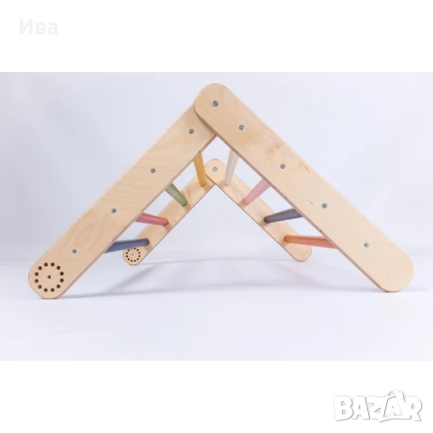 НОВО! Многофункционален триъгълник Пиклер катерушка шведска стена, снимка 6 - Мебели за детската стая - 50536210