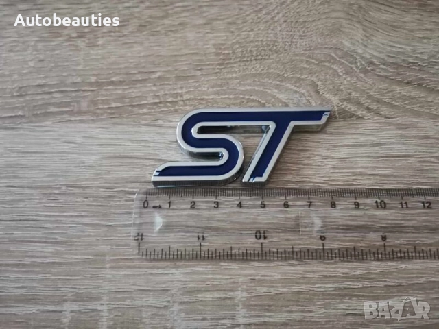 тъмносиня емблема Ford ST, снимка 2 - Аксесоари и консумативи - 51676188