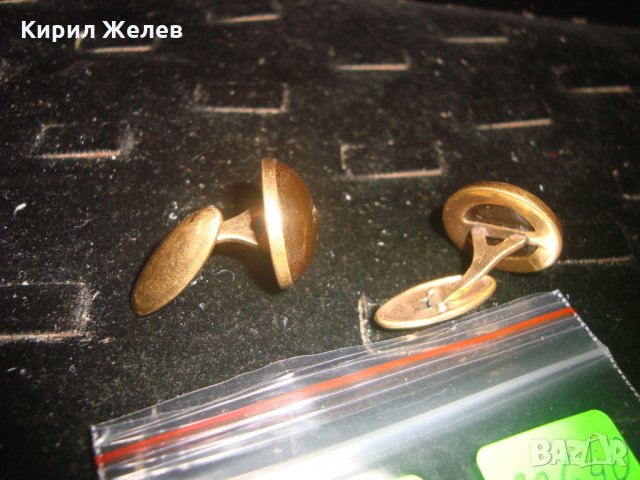 КЕХЛИБАРЕНИ ПОЗЛАТЕНИ СССР БРОНЗОВИ БУТОНЕЛИ с БАЛТИЙСКИ КЕХЛИБАР ВИНТИДЖ КОПЧЕТА за РЪКАВЕЛИ 22640, снимка 11 - Антикварни и старинни предмети - 33164260