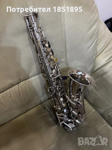 Алт Саксофон B&S Blue Label, снимка 6 - Духови инструменти - 51240604