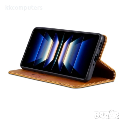 Xiaomi Redmi Note 14 5G AZNS Magnetic Wallet Калъф и Протектор, снимка 10 - Калъфи, кейсове - 50903998