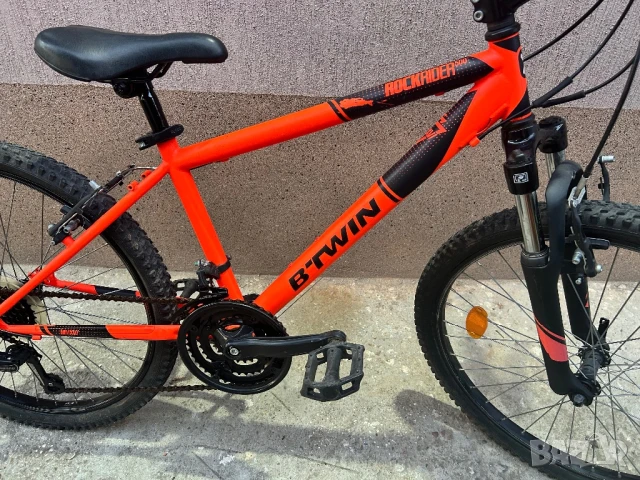 Детски велосипед 24 цола с 18 скорости, снимка 4 - Велосипеди - 51320952