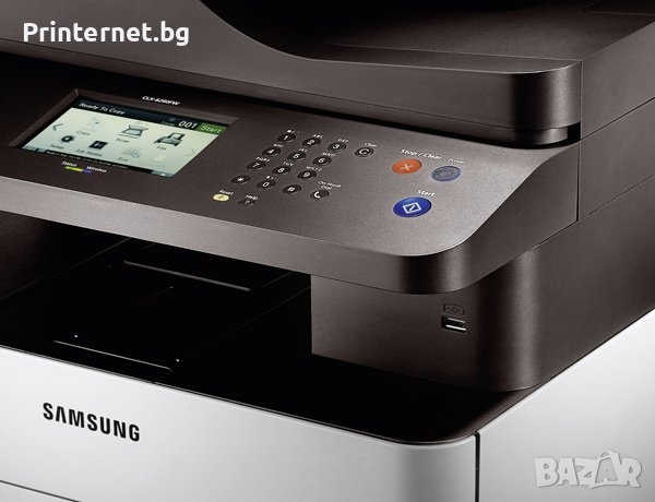 Цветно МФУ Samsung CLX-6260FW с напълно заредени тонер касети Безплатна доставка! Гаранция! Фактура!, снимка 2 - Принтери, копири, скенери - 35401115