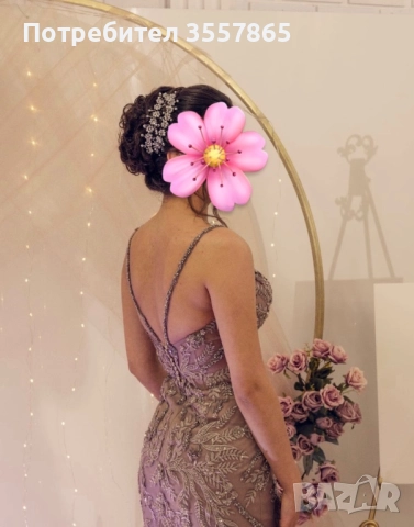 Дълга официална рокля, снимка 3 - Рокли - 52866697