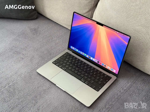 *32GB Ram*Като Нов  Macbook Pro 14’ M1 Pro 2021/32GB Ram/512GB SSD