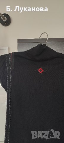 Оригинално полуполо Marithe, 100% вълна, снимка 2 - Блузи с дълъг ръкав и пуловери - 43226465