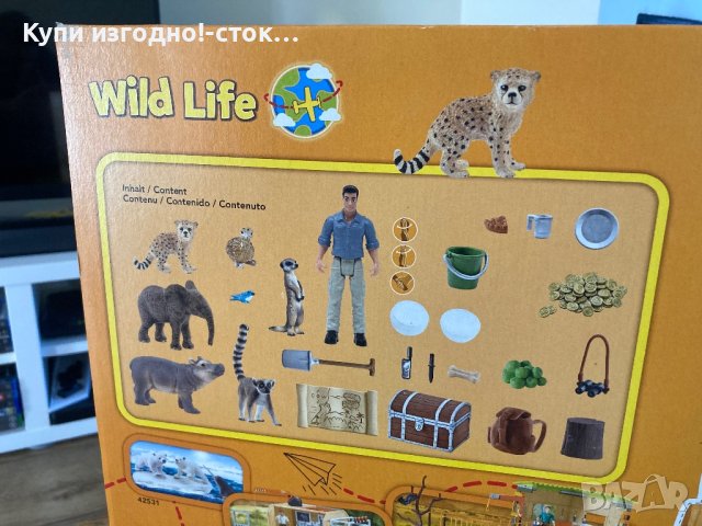 Детска игра - Schleich Wild Life за 3 до 8 год, снимка 4 - Конструктори - 43906606