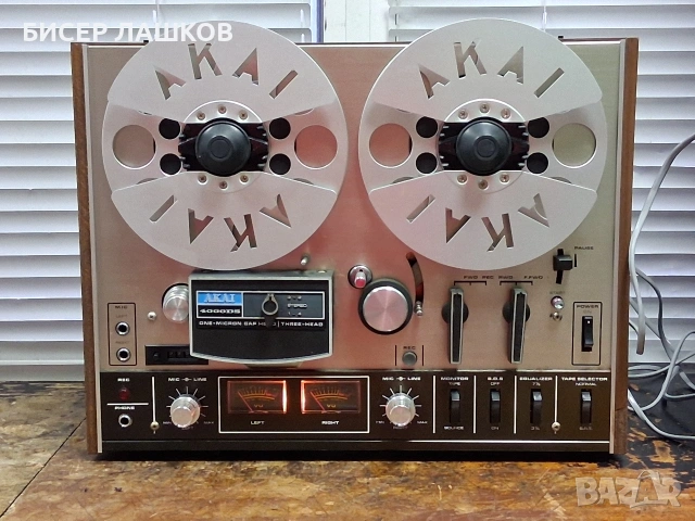 AKAI 4000DS, снимка 3 - Ресийвъри, усилватели, смесителни пултове - 53214596