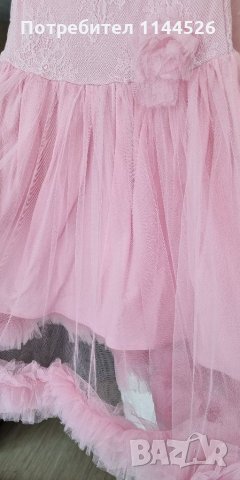 Розова финна рокля за принцеса 5-6г., от "Точици" , снимка 5 - Детски рокли и поли - 35599418