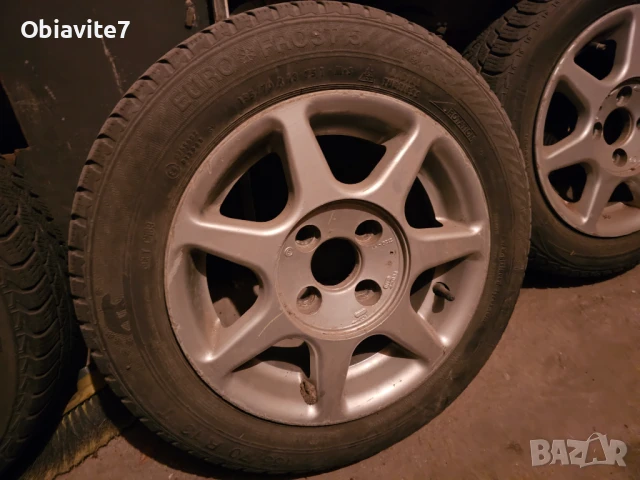 Продавам комплект от 4 лети джанти за кола 13', снимка 3 - Гуми и джанти - 51318818