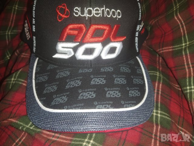 Superloop ADL 500 Supercars Championship Adjustable Black Cap , снимка 1 - Шапки - 38503679