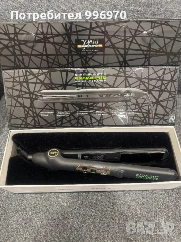 Преса за коса Gammapiu EXTRA PRO NANO TITANIO, снимка 1