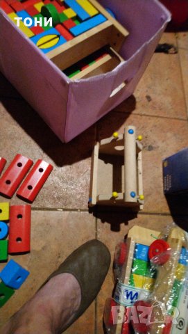 Дървено сандъчеза играчки, снимка 1