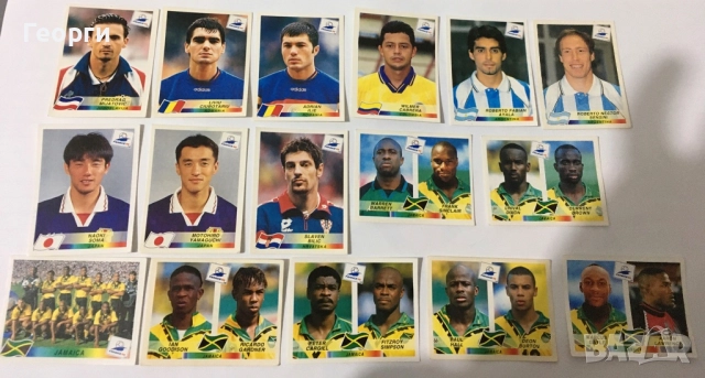 Стикери Франция 98 Панини (France 98 Panini) + други картинки от Италия., снимка 6 - Колекции - 52506338