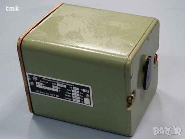 Електромагнит за преса VEB, снимка 5 - Резервни части за машини - 27388663