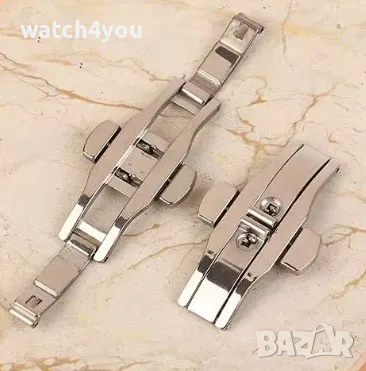 НОВА ТРАНСПЕРАНТНА КАТАРАМА ЗА ЧАСОВНИК ТИП ПЕПЕРУДА. БЪКЕЛ. ЗАКОПЧАЛКА ТОКА. КАТАРАМИ ЗА ЧАСОВНИЦИ, снимка 12 - Каишки за часовници - 32102123