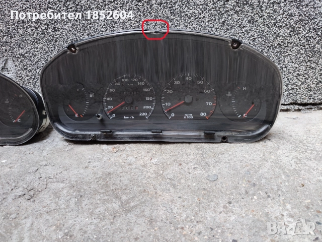 Километраж Фиат Браво 1.4 бензин, снимка 8 - Части - 51468781