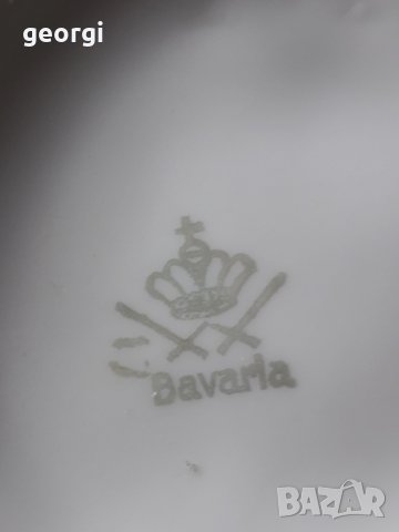 Немски порцелан Bavaria супник чайник сосиера, снимка 12 - Сервизи - 33079192
