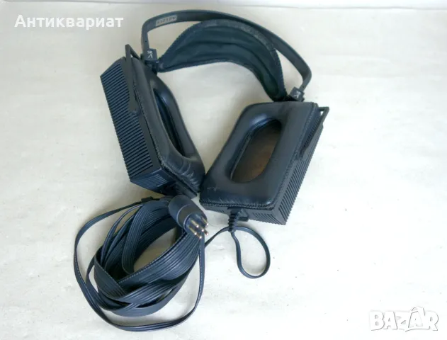 Комплект електростатични слушалки Stax SR Lambda и SRD-7SBmk2 / Japan, снимка 3 - Слушалки и портативни колонки - 49946239