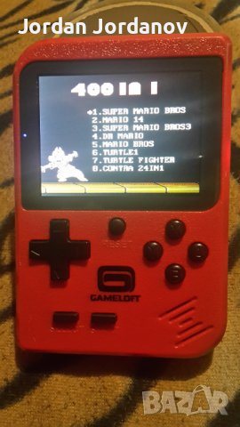 Електронна игра с 400 вградени игри Нинтендо Супер Марио, снимка 4 - Други игри и конзоли - 33211672